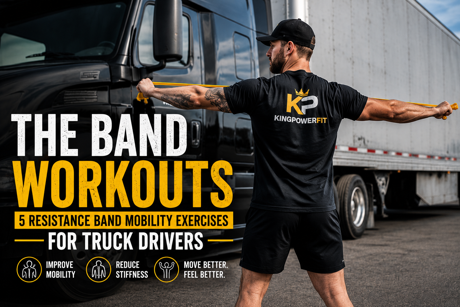 Resistance Band Mobility Exercises for Truck Drivers