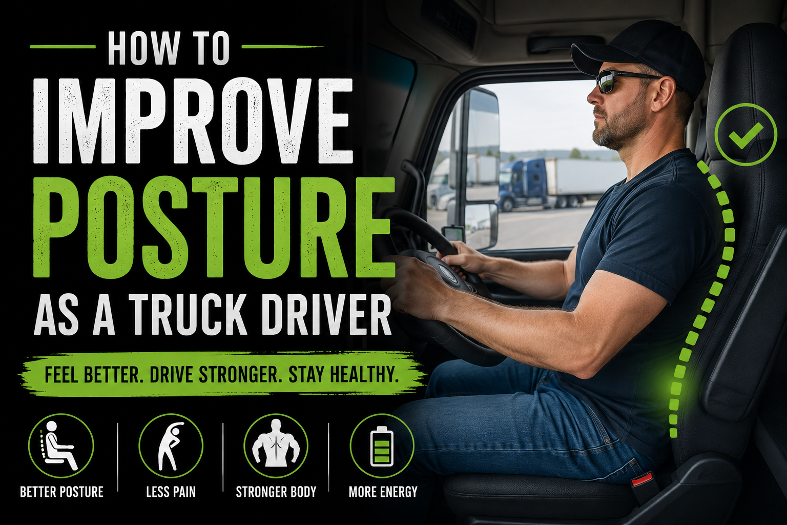 How To Improve Posture As A Truck Driver