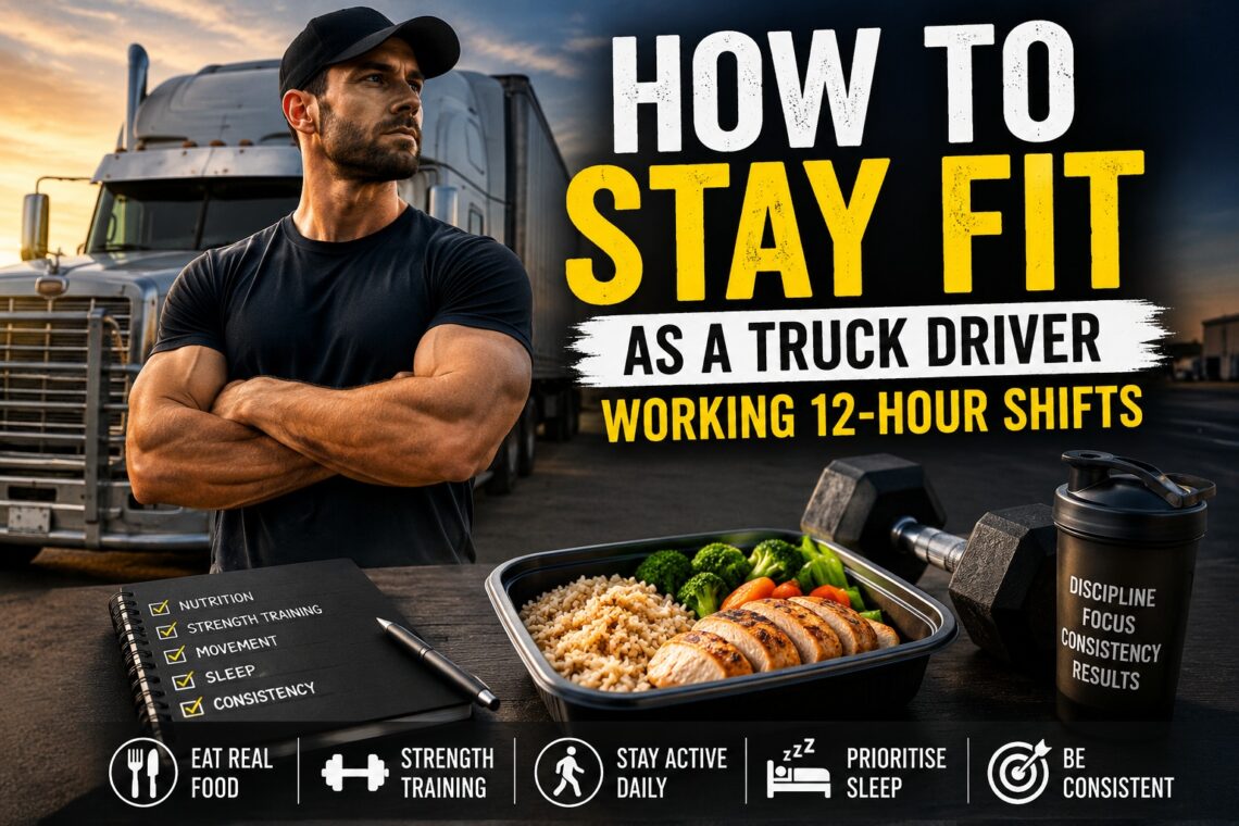 How To stay fit as a truck driver doing 12 hour shifts