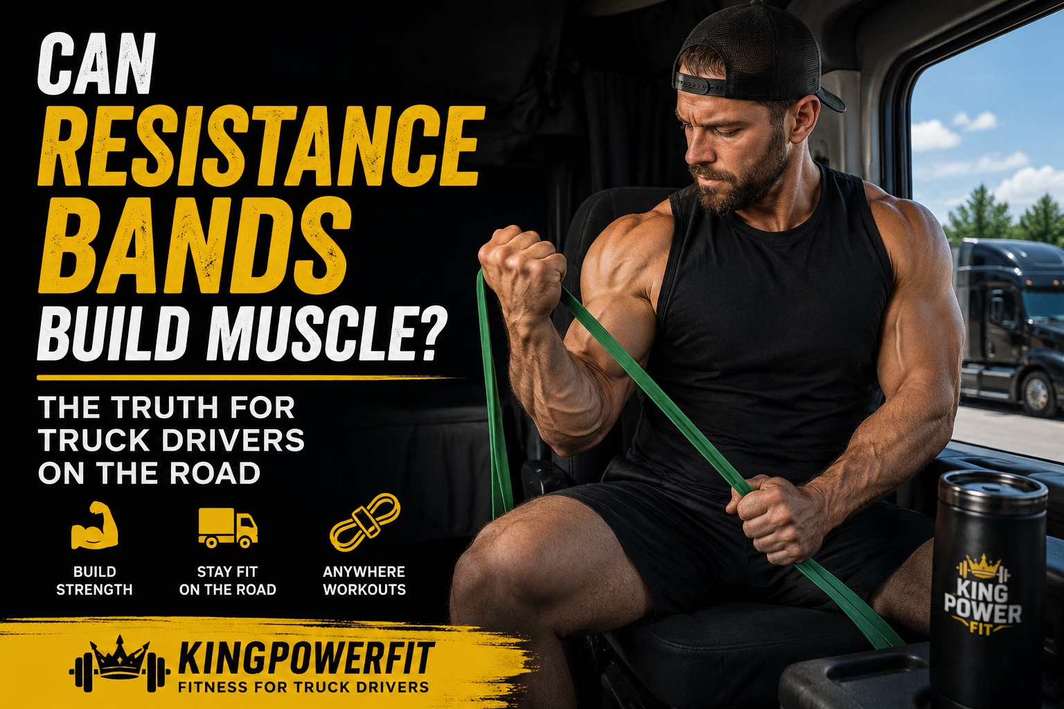 Can Truck Drivers Build Muscle With Resistance Bands?