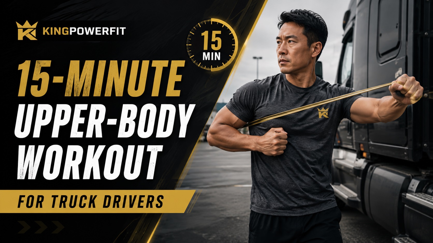 Quick Workout Routine for Truck Drivers: 15-Minute Upper Body Workout