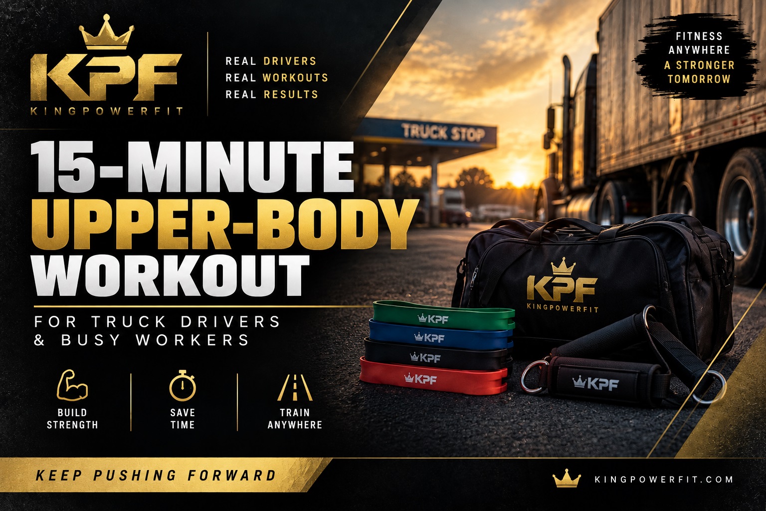 Quick Workout Routine for Truck Drivers: 15-Minute Upper Body Workout